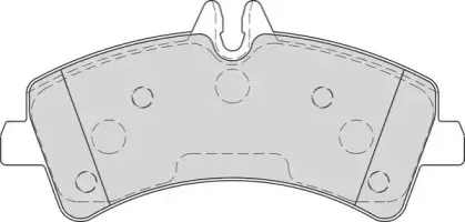 Комплект тормозных колодок, дисковый тормоз NECTO купить
