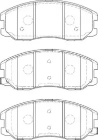 Комплект тормозных колодок, дисковый тормоз NECTO купить