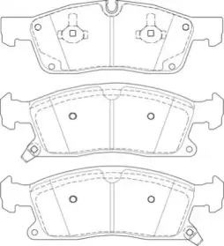 Комплект тормозных колодок, дисковый тормоз NECTO купить