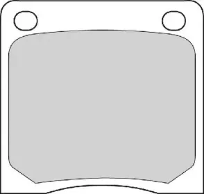 Комплект тормозных колодок, дисковый тормоз NECTO купить