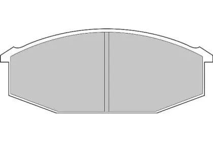 Комплект тормозных колодок, дисковый тормоз NECTO купить