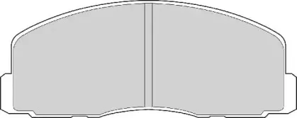 Комплект тормозных колодок, дисковый тормоз NECTO купить