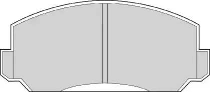 Комплект тормозных колодок, дисковый тормоз NECTO купить