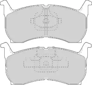Комплект тормозных колодок, дисковый тормоз NECTO купить