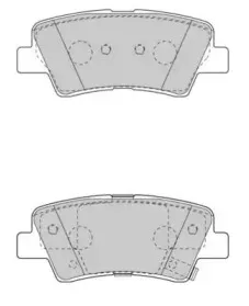 Комплект тормозных колодок, дисковый тормоз NECTO купить