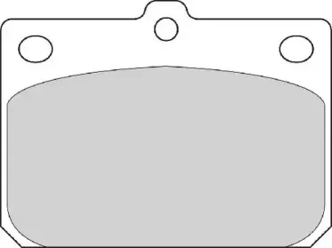 Комплект тормозных колодок, дисковый тормоз NECTO купить