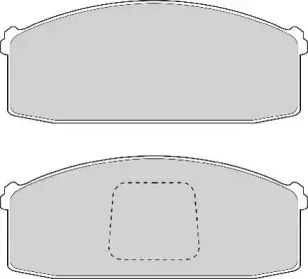 Комплект тормозных колодок, дисковый тормоз NECTO купить