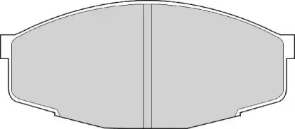 Комплект тормозных колодок, дисковый тормоз NECTO купить