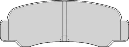 Комплект тормозных колодок, дисковый тормоз NECTO купить