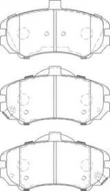 Комплект тормозных колодок, дисковый тормоз NECTO купить