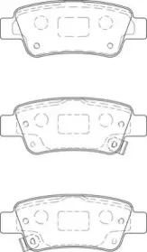 Комплект тормозных колодок, дисковый тормоз NECTO купить