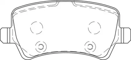 Комплект тормозных колодок, дисковый тормоз NECTO купить