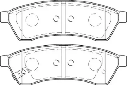 Комплект тормозных колодок, дисковый тормоз NECTO купить