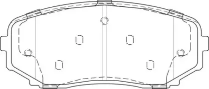 Комплект тормозных колодок, дисковый тормоз NECTO купить