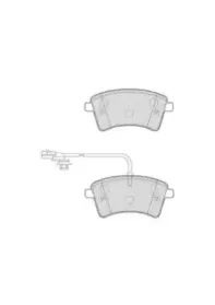 Комплект тормозных колодок, дисковый тормоз NECTO купить