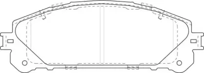Комплект тормозных колодок, дисковый тормоз NECTO купить