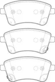 Комплект тормозных колодок, дисковый тормоз NECTO купить
