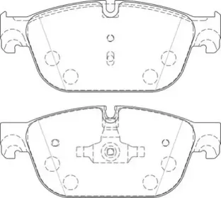 Комплект тормозных колодок, дисковый тормоз NECTO купить