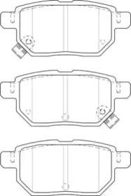 Комплект тормозных колодок, дисковый тормоз NECTO купить