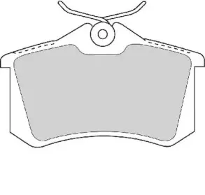 Комплект тормозных колодок, дисковый тормоз NECTO купить