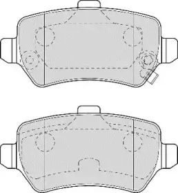 Комплект тормозных колодок, дисковый тормоз NECTO купить
