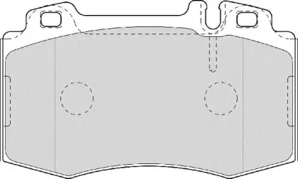 Комплект тормозных колодок, дисковый тормоз NECTO купить