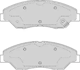 Комплект тормозных колодок, дисковый тормоз NECTO купить