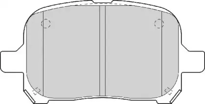 Комплект тормозных колодок, дисковый тормоз NECTO купить