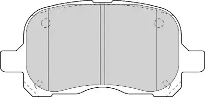 Комплект тормозных колодок, дисковый тормоз NECTO купить