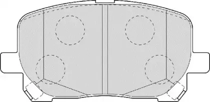 Комплект тормозных колодок, дисковый тормоз NECTO купить