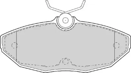 Комплект тормозных колодок, дисковый тормоз NECTO купить