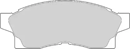 Комплект тормозных колодок, дисковый тормоз NECTO купить