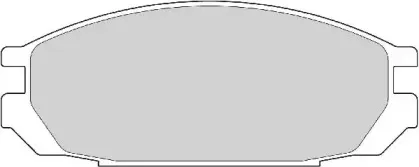 Комплект тормозных колодок, дисковый тормоз NECTO купить