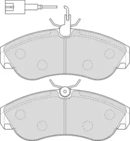 Комплект тормозных колодок, дисковый тормоз NECTO купить