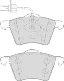 Комплект тормозных колодок, дисковый тормоз NECTO купить