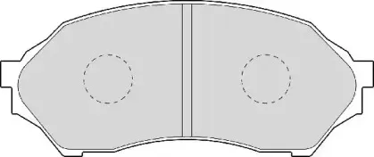 Комплект тормозных колодок, дисковый тормоз NECTO купить