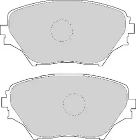Комплект тормозных колодок, дисковый тормоз NECTO купить