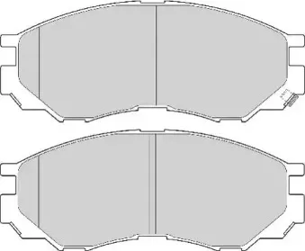 Комплект тормозных колодок, дисковый тормоз NECTO купить