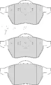 Комплект тормозных колодок, дисковый тормоз NECTO купить