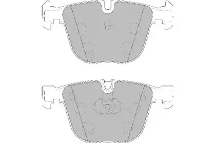 Комплект тормозных колодок, дисковый тормоз NECTO купить