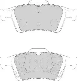 Комплект тормозных колодок, дисковый тормоз NECTO купить