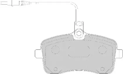 Комплект тормозных колодок, дисковый тормоз NECTO купить