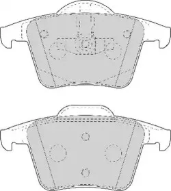 Комплект тормозных колодок, дисковый тормоз NECTO купить