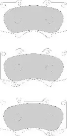 Комплект тормозных колодок, дисковый тормоз NECTO купить