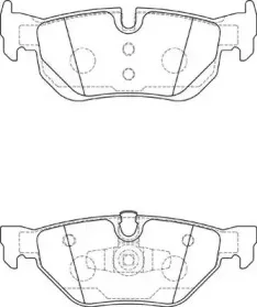 Комплект тормозных колодок, дисковый тормоз NECTO купить
