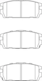 Комплект тормозных колодок, дисковый тормоз NECTO купить