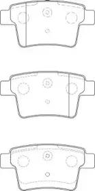 Комплект тормозных колодок, дисковый тормоз NECTO купить