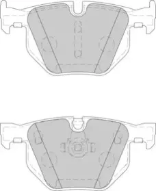 Комплект тормозных колодок, дисковый тормоз NECTO купить