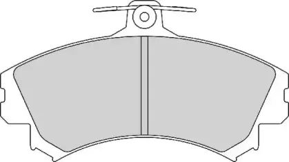 Комплект тормозных колодок, дисковый тормоз NECTO купить