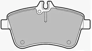 Комплект тормозных колодок, дисковый тормоз NECTO купить